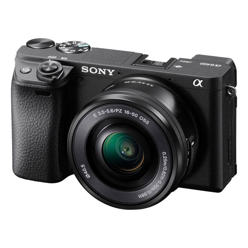 SONY - Cámara Alpha ILCE-6400L Lente 16-50 Sony