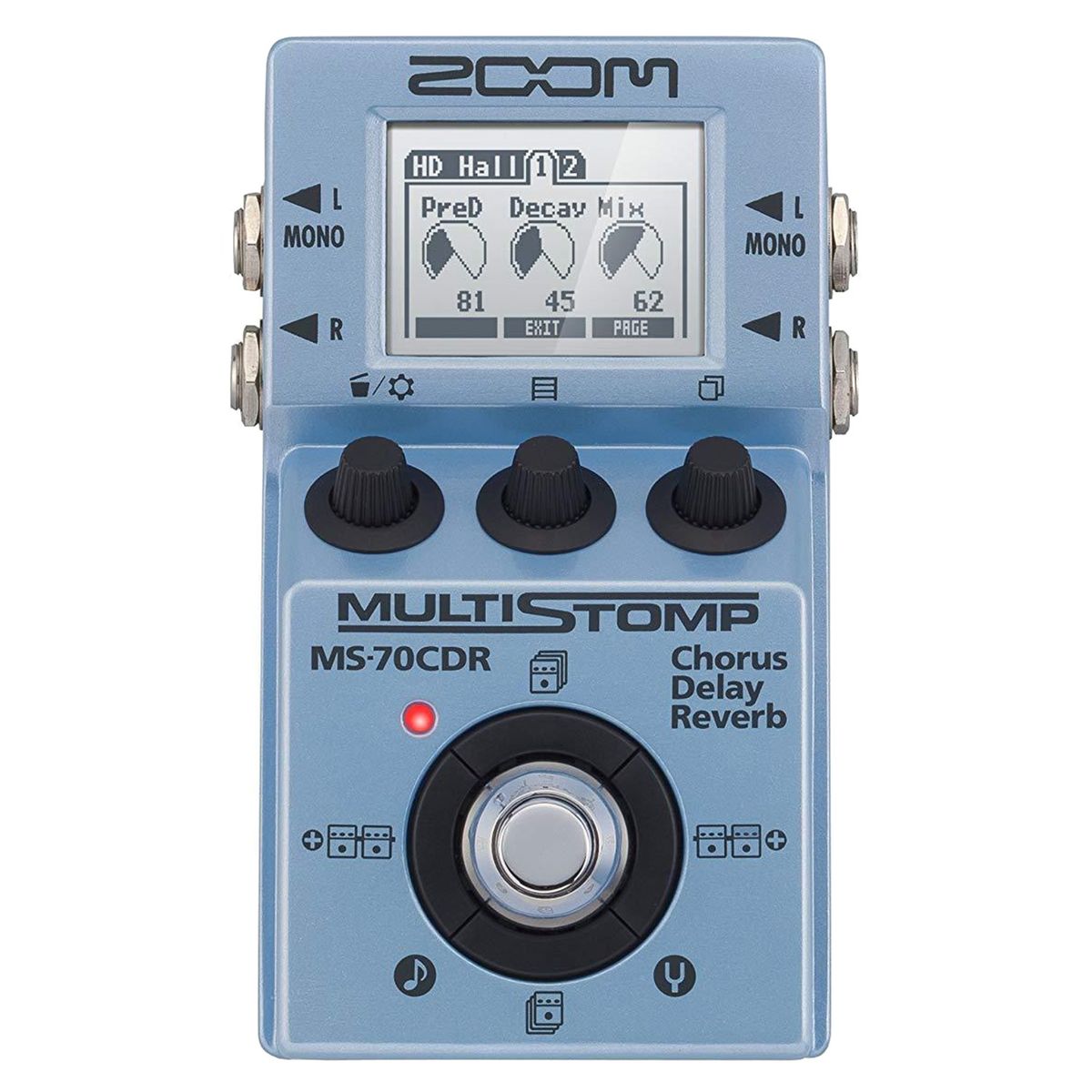 GENERICO - Pedal de Bajo Zoom Ms-70Cdr