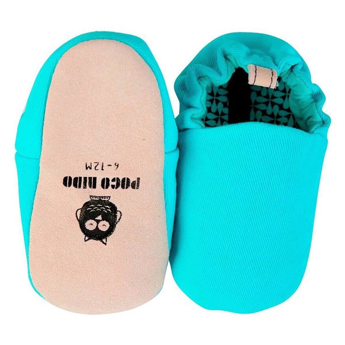 POCO NIDO - Zapatitos Mocasines Bebé y Niño - Aguamarina