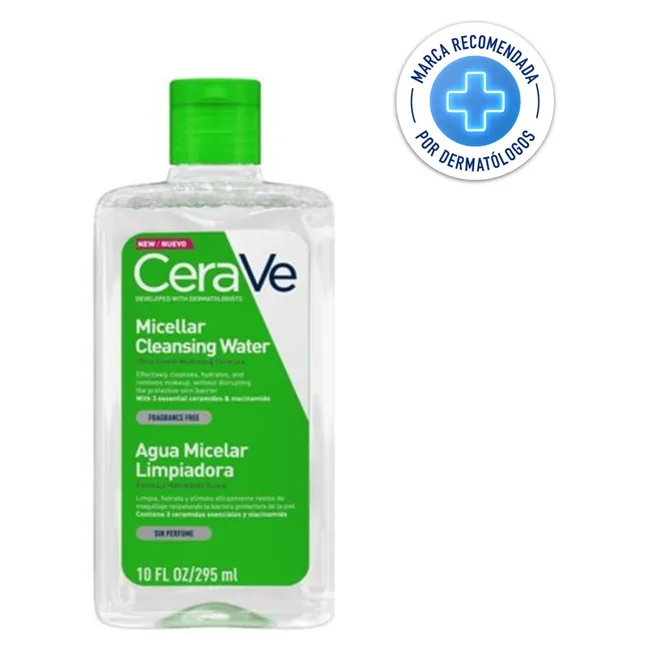 CERAVE - Agua Micelar Limpiadora 295 ml Cerave