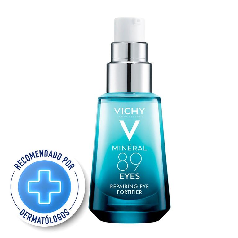 Contorno De Ojos Minéral 89 Fortificante Hidratante 15 Ml