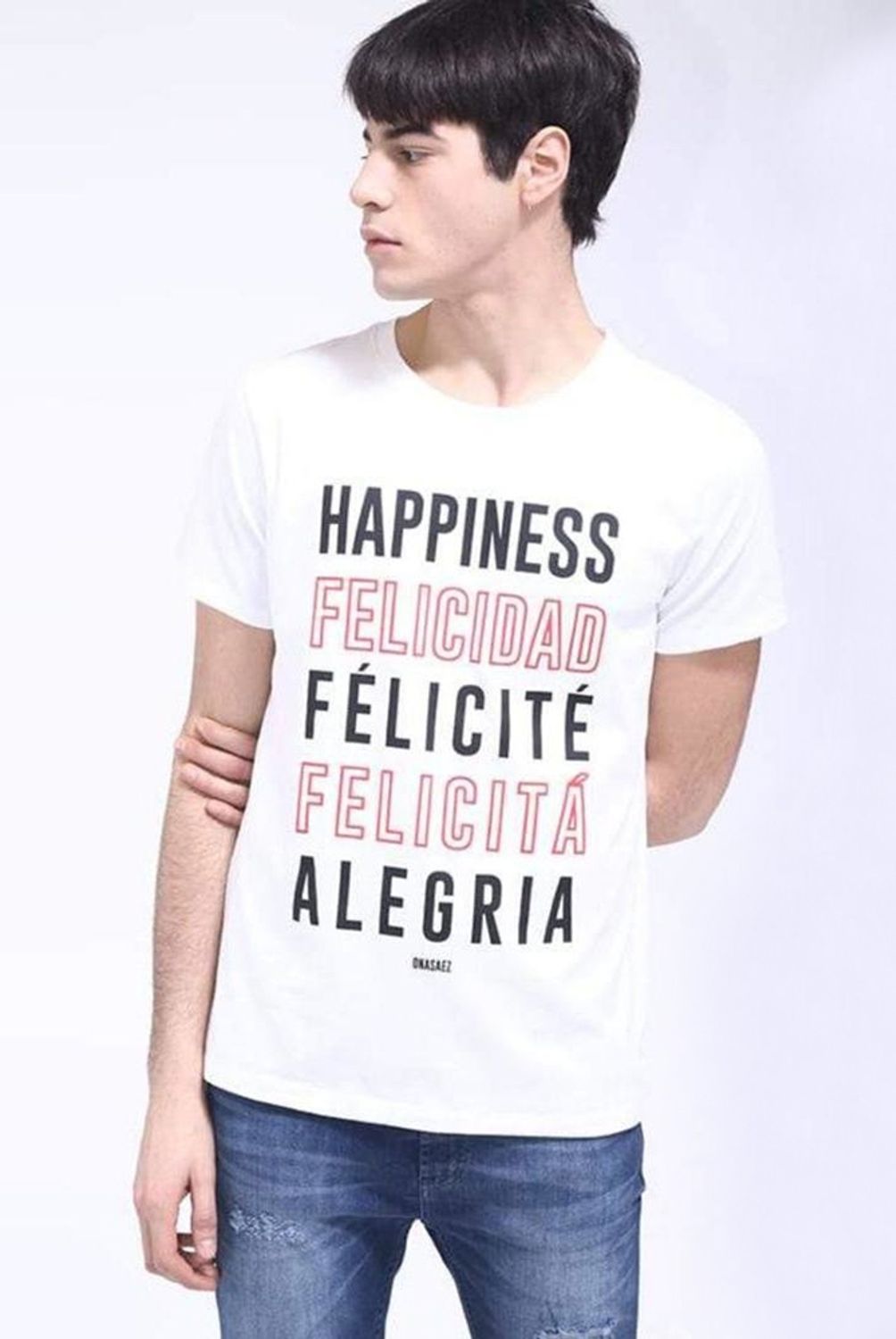 ONA SAEZ - Polera Casual Classic Fit