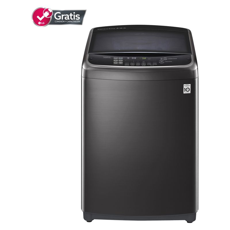 LG - Lavadora LG Automática 19 Kg WT19BS6H TurboWash3D