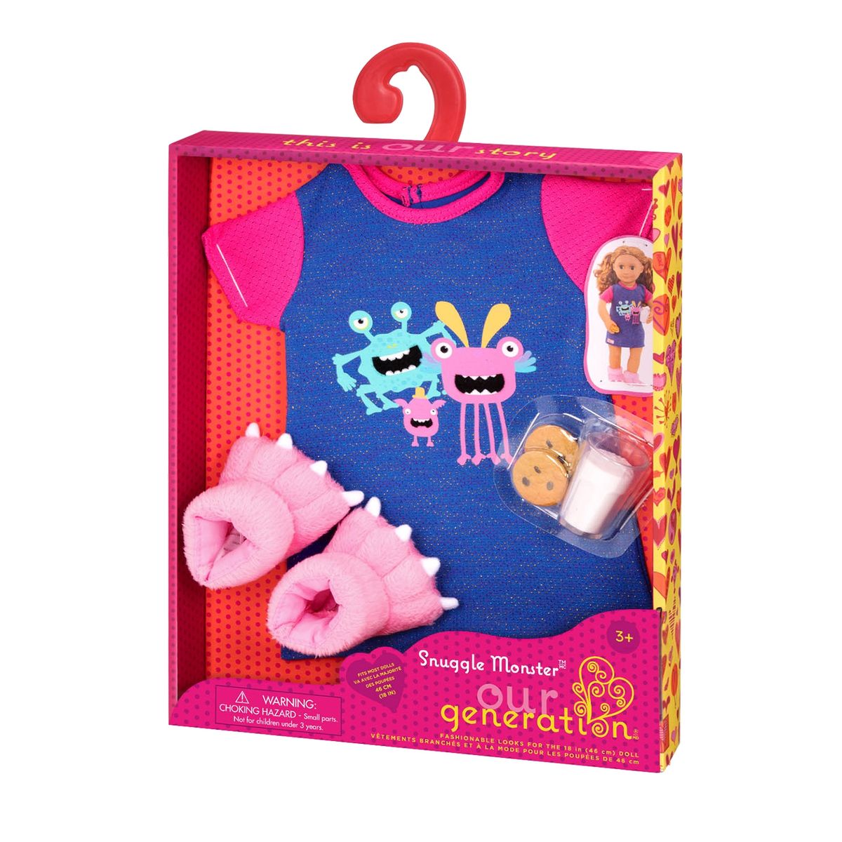 OUR GENERATION - Caramba Pijama Monstruos Our Generation