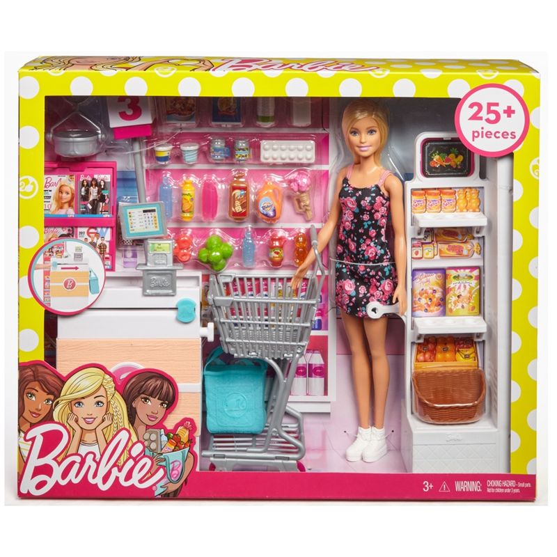 BARBIE - Muñeca Supermercado Barbie