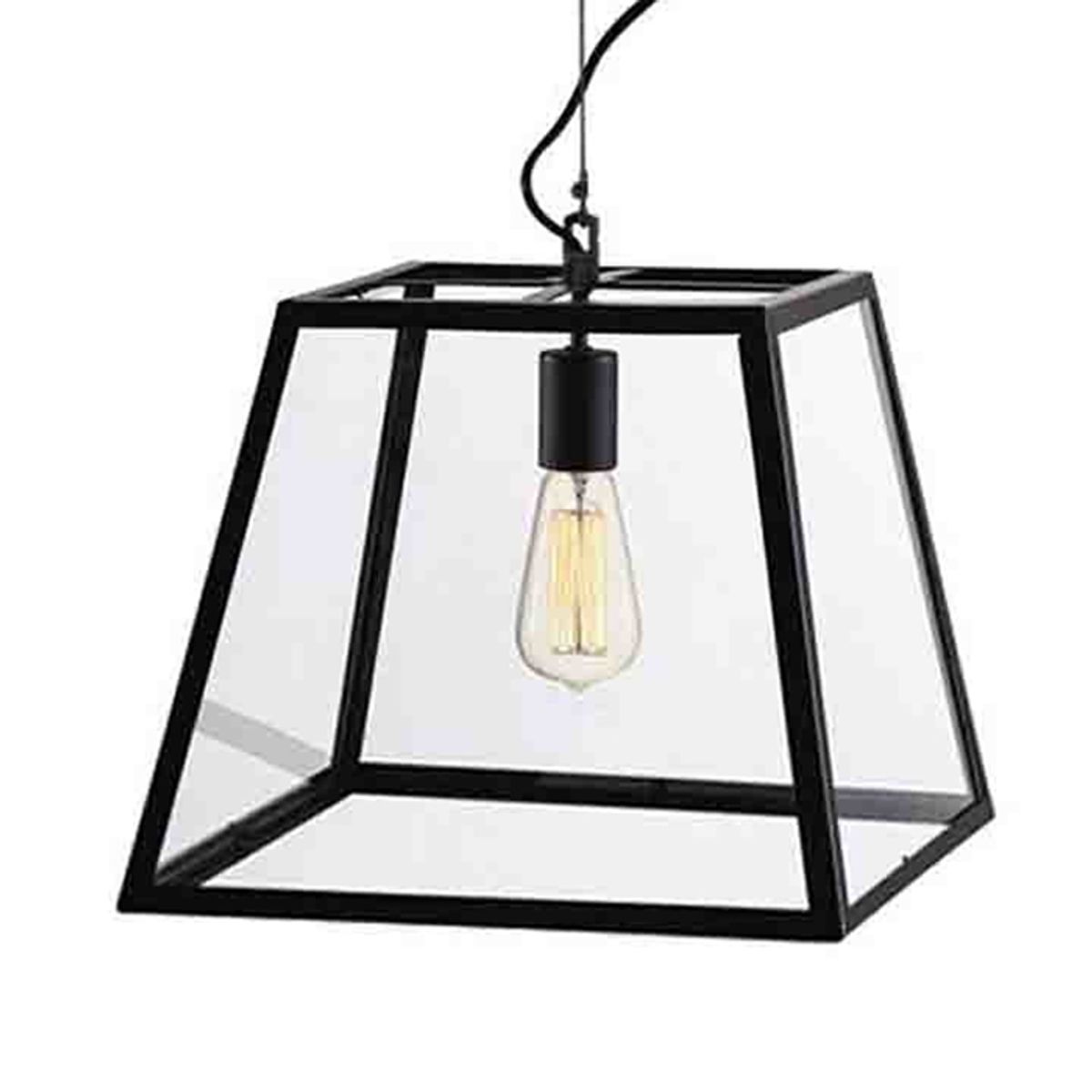 BRIC - Lámpara de Colgar Ellie Negra