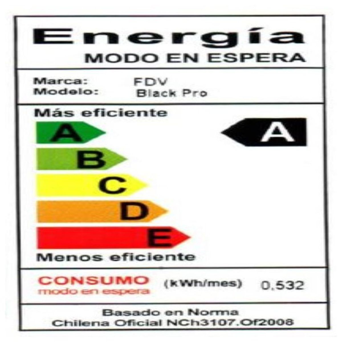 FDV - Microondas Fdv Deluxe Black Pro