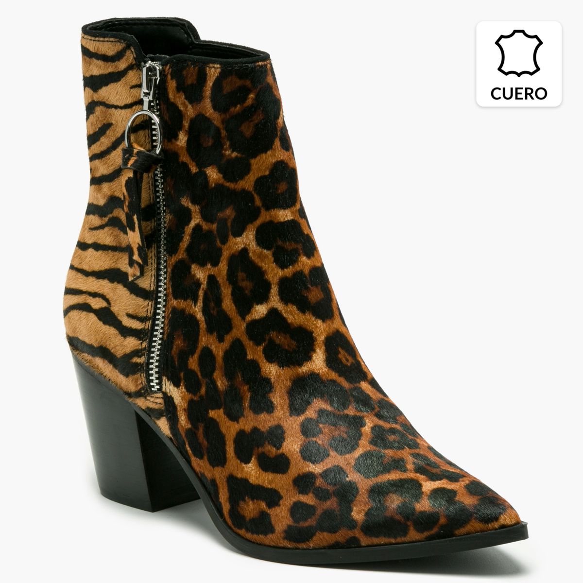 ALDO - Botín Mujer Cuero Animal Print