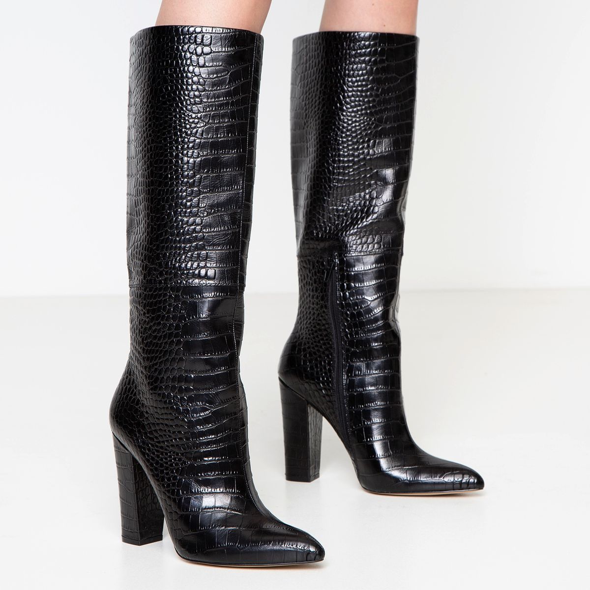 ALDO - Bota Mujer Cuero Negra