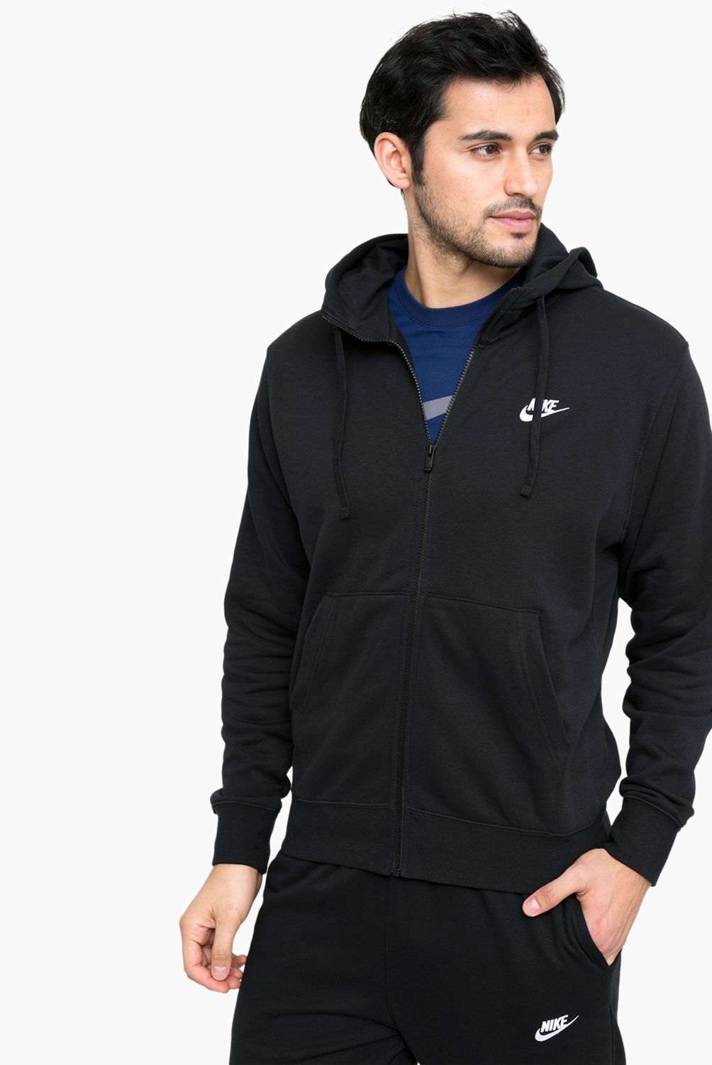 NIKE - Poleron Casual Regular Fit Hombre Nike