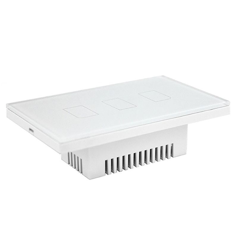 BROADLINK - Interruptor de luz Touch y RF - 3 Gang -BroadLink.