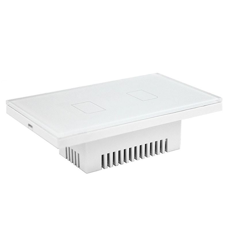 BROADLINK - Interruptor de luz Touch y RF - 2 Gang -BroadLink.