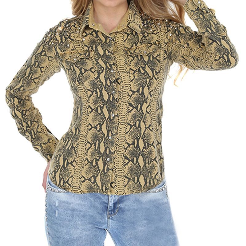 DISHE JEANS - Blusa Escamas
