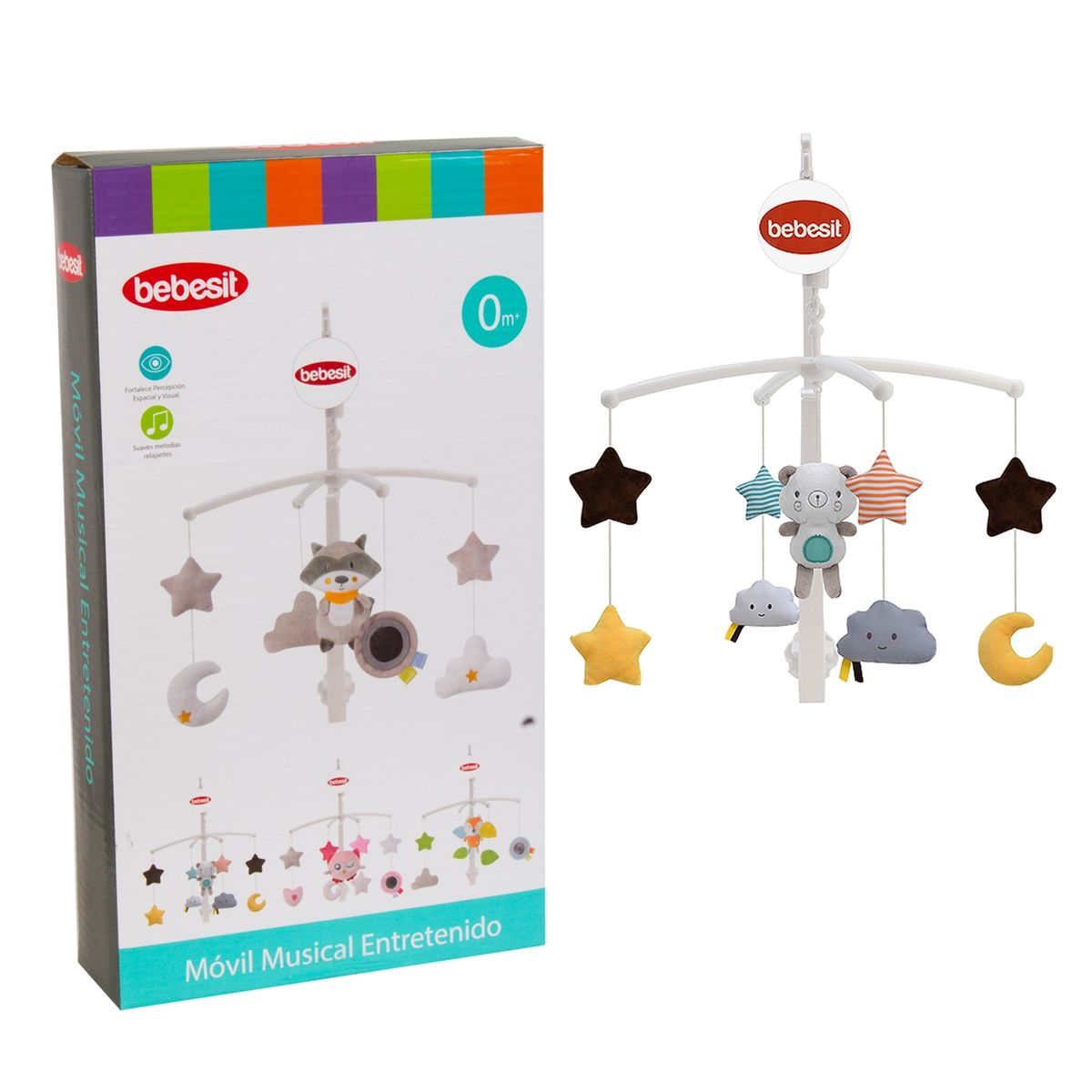 BEBESIT - Móvil Osito Del Bosque Bebesit