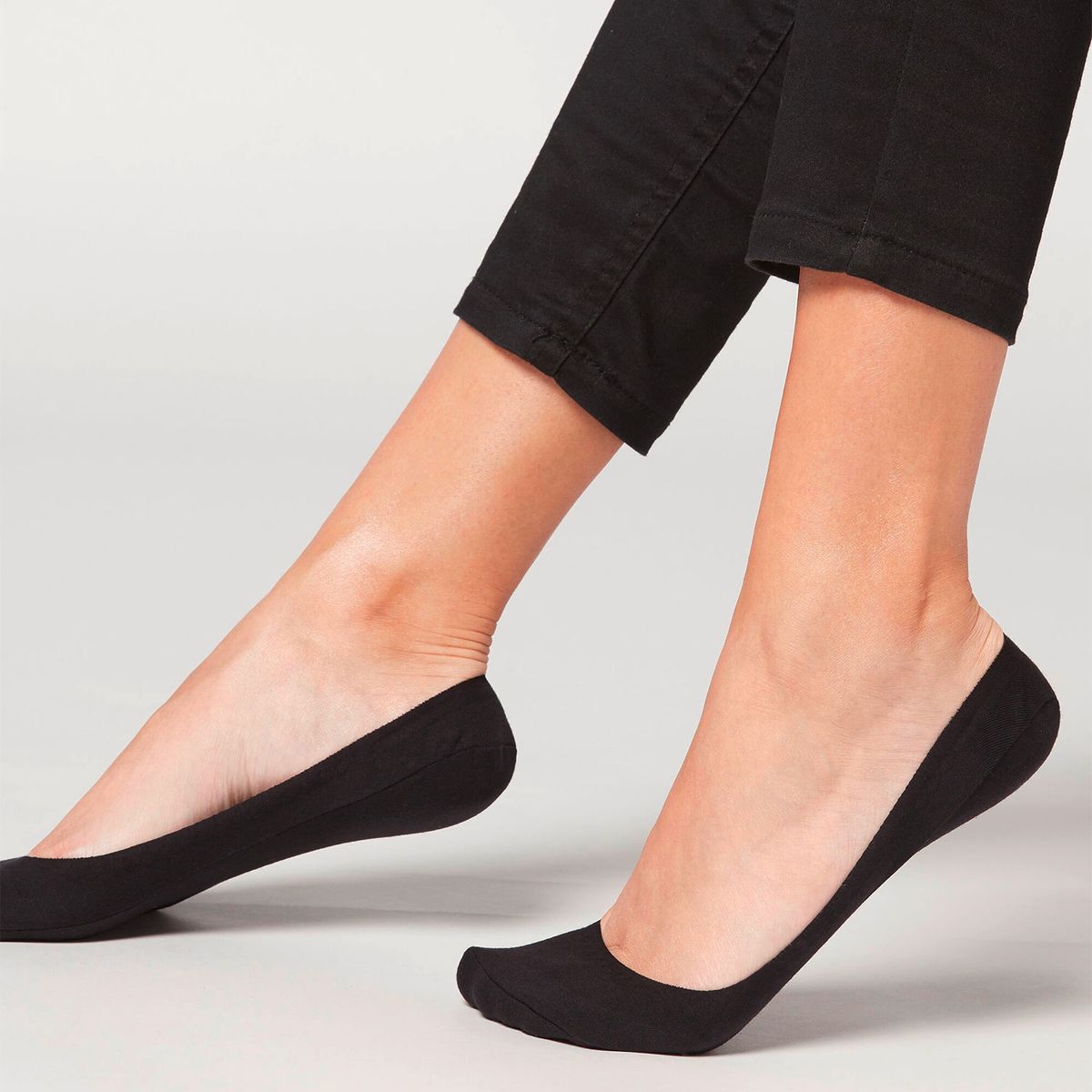 CALZEDONIA - Calcetines Invisibles de Algodón Cortados a Láser Mujer Calzedonia