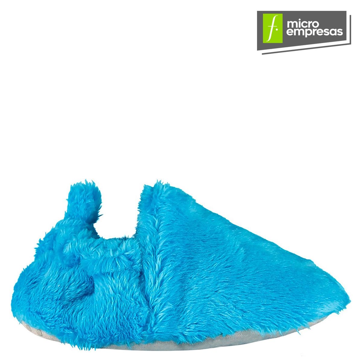 POCO NIDO - Zapatitos Mocasines Bebé y Niño - Peludo Azul
