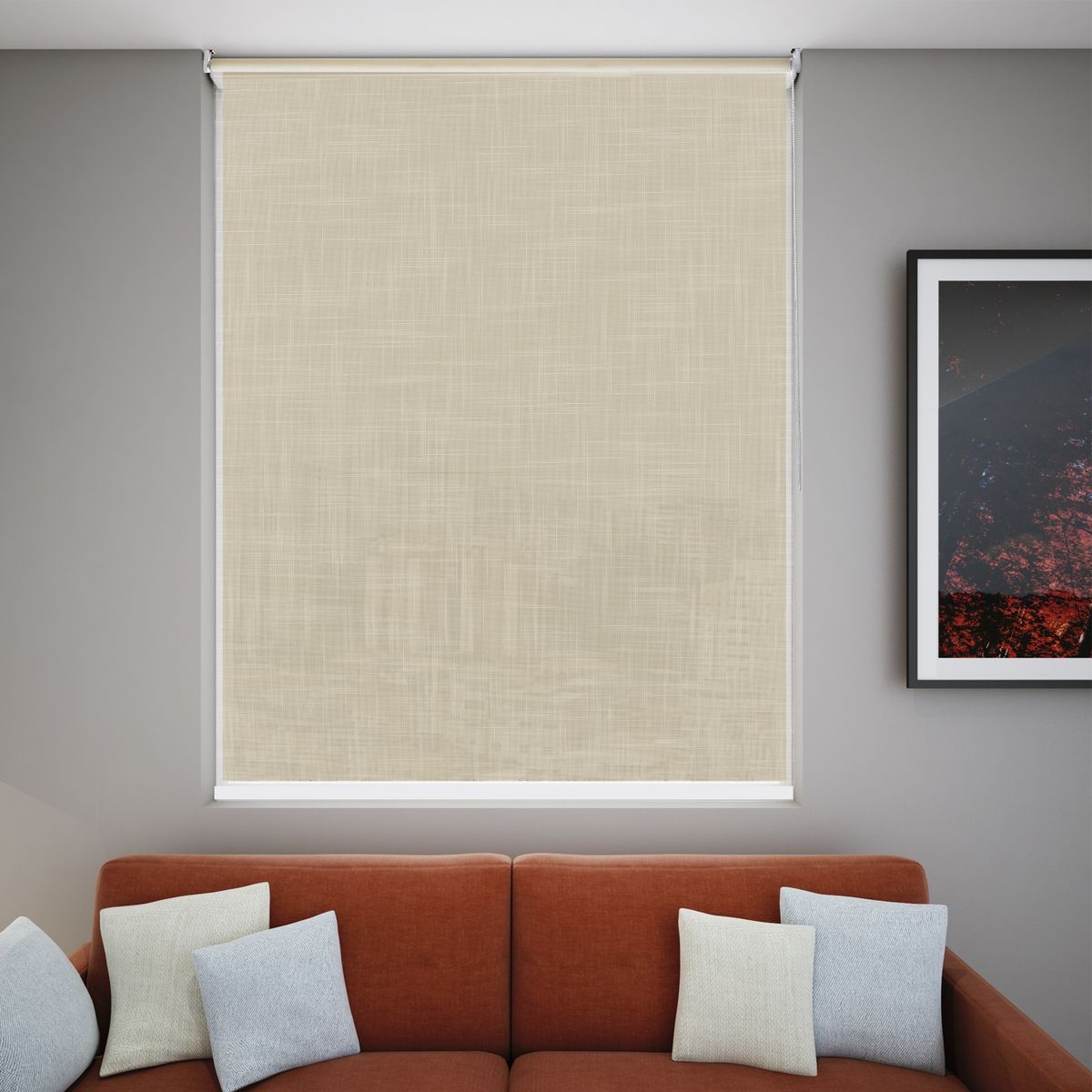 BASEMENT HOME - Roller Decorativa Poliéster 120x140 cm Basement Home