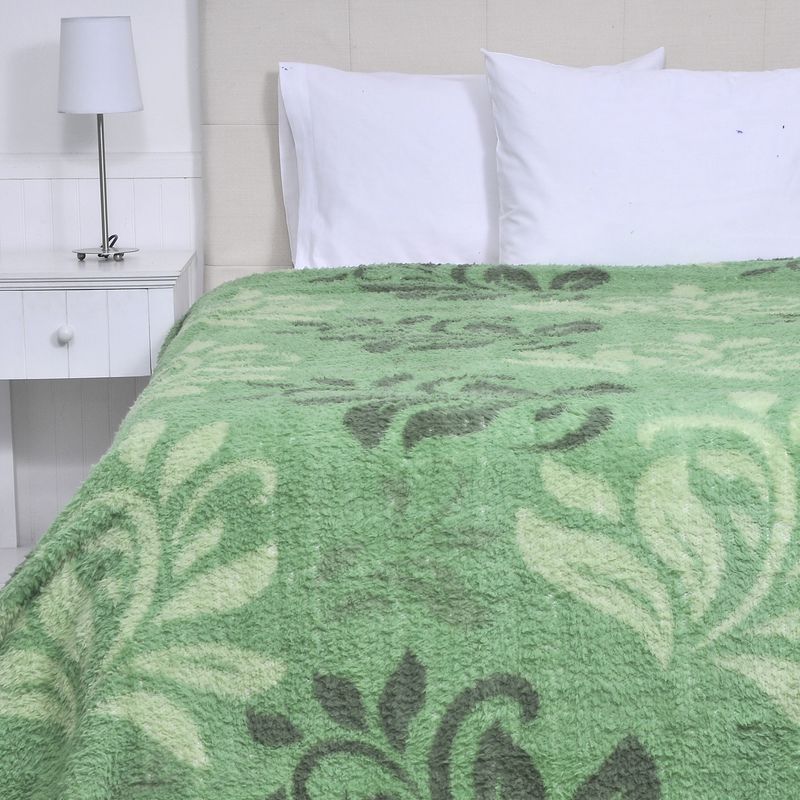 MASHINI - Frazada Sherpa Estampado 2 Plazas Mashini