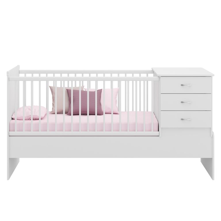 KIDSCOOL Cuna Bebé Multi Etapas Kippi Blanca