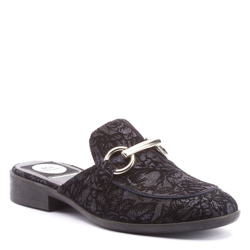 BGH - Zapato Mule Mujer Piel Grabada
