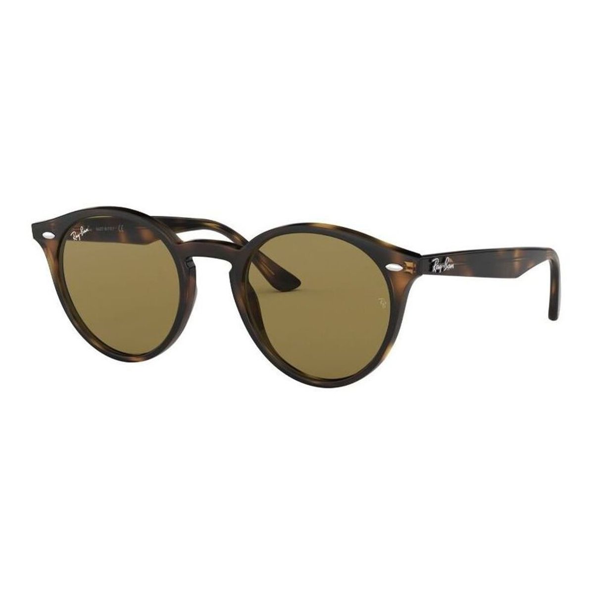 RAY BAN - Lentes de Sol Round Havana