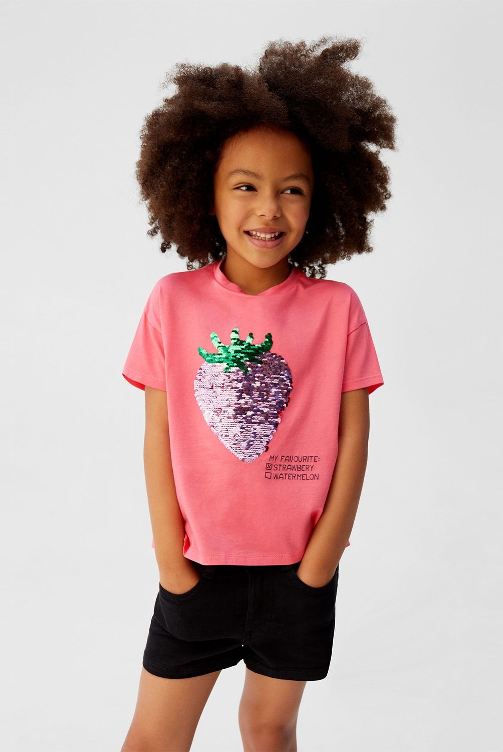 MANGO KIDS - Camiseta Frutas