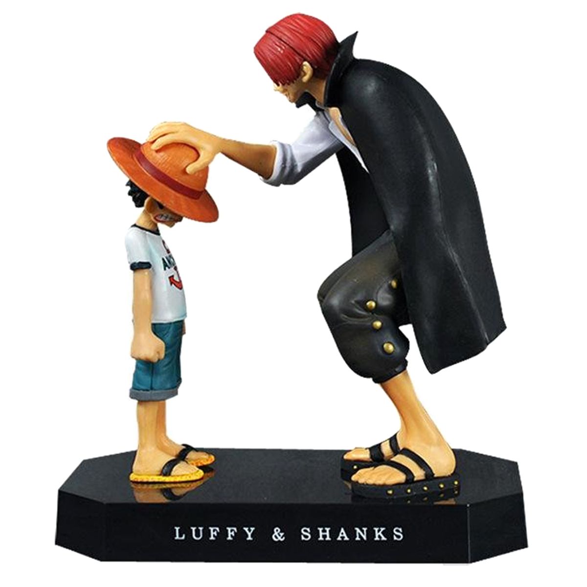 GENERICO - Figura One Piece  Shanks Y Luffy