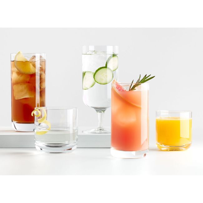 CRATE & BARREL - Vaso Alto Crescent Crate & Barrel