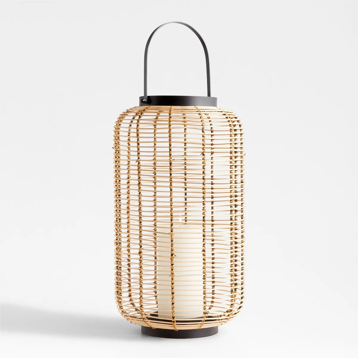 CRATE & BARREL - Fanal Brigton Rattan Crate&Barrel
