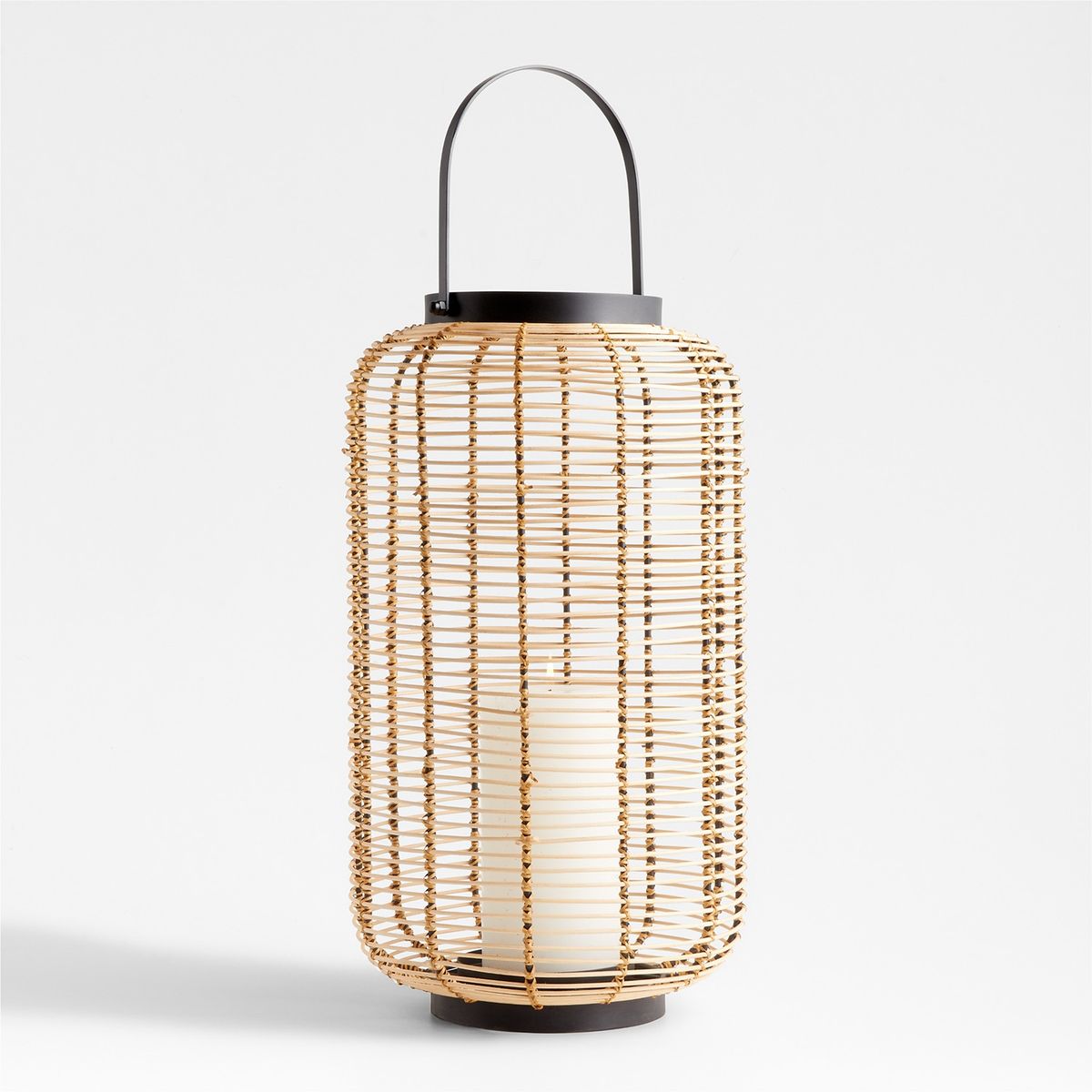 CRATE & BARREL - Fanal Brigton Rattan Crate&Barrel