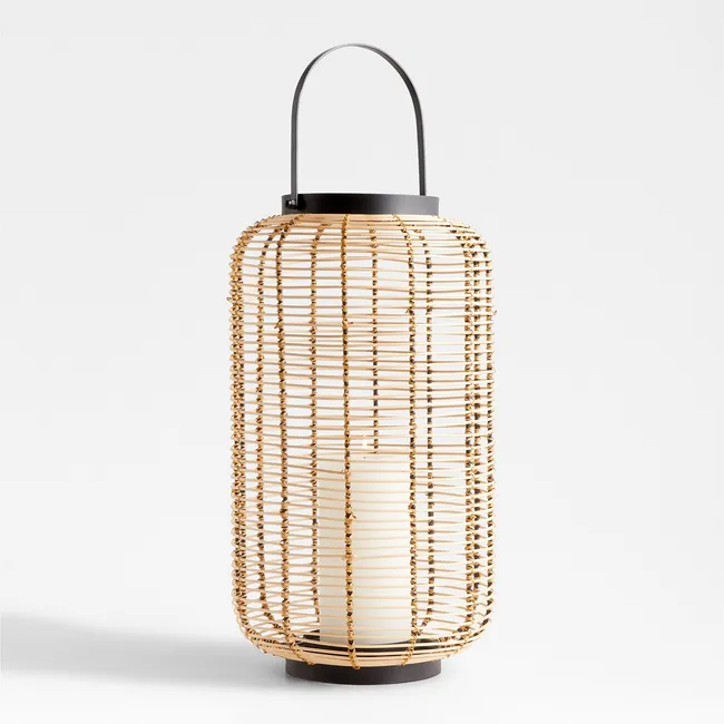 CRATE & BARREL - Fanal Brigton Rattan Crate&Barrel