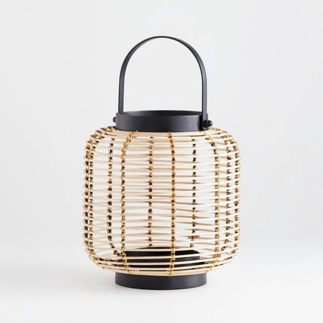 CRATE & BARREL - Fanal Brigton Rattan Crate&Barrel