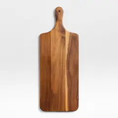CRATE & BARREL - Tabla Rectangular Tondo Acacia