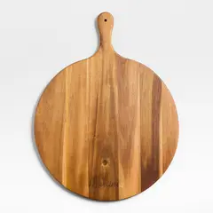 CRATE & BARREL - Tabla Tondo Acacia 45Cm