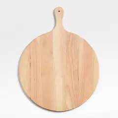 CRATE & BARREL - Tabla Redonda Tondo Natural