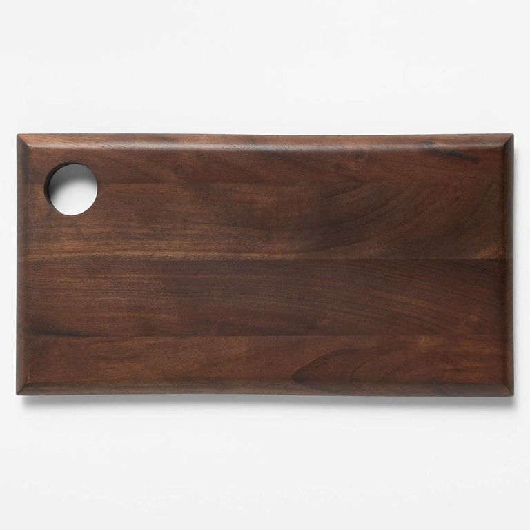 CRATE & BARREL Tabla Madeira Pequena Acacia
