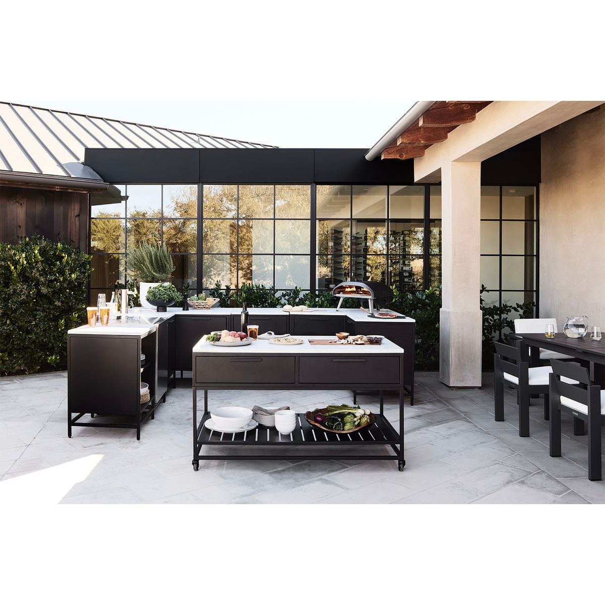 CRATE & BARREL - Vaso Acrílico Pop Transparente 24Oz Crate & Barrel