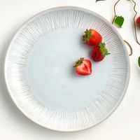 Plato De Fondo Dover Blanco Con Textura