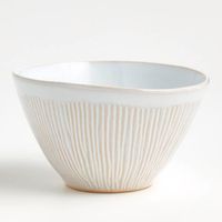 Bowl Cereales Dover Blanco Con Textura