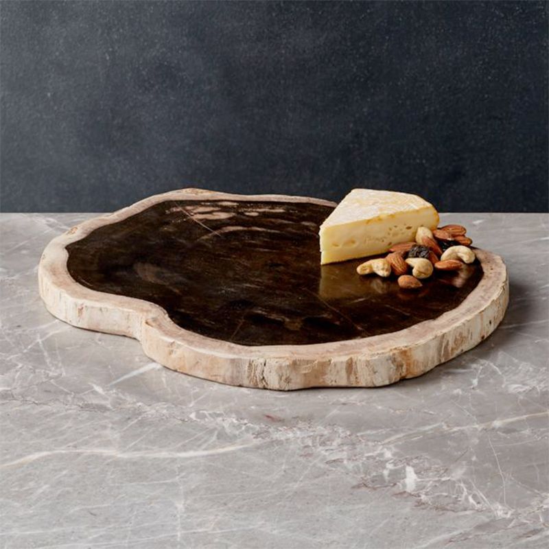 CRATE & BARREL - Tabla Para Aperitivos De Madera Pet Crate & Barrel