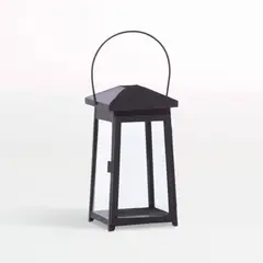 CRATE & BARREL - Farol Petaluma Negro