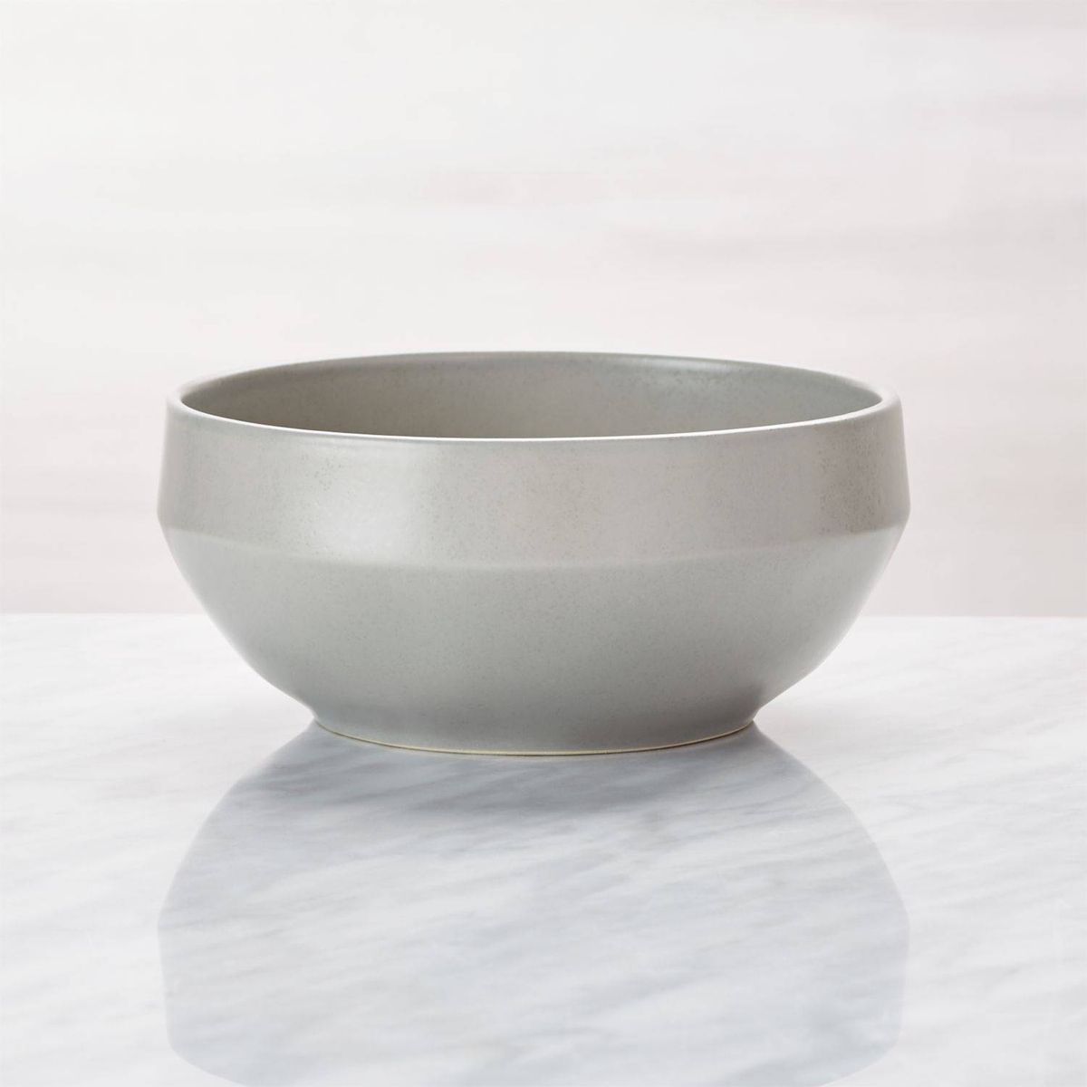 CRATE & BARREL - Bowl Cereal Visto Gris Crate & Barrel