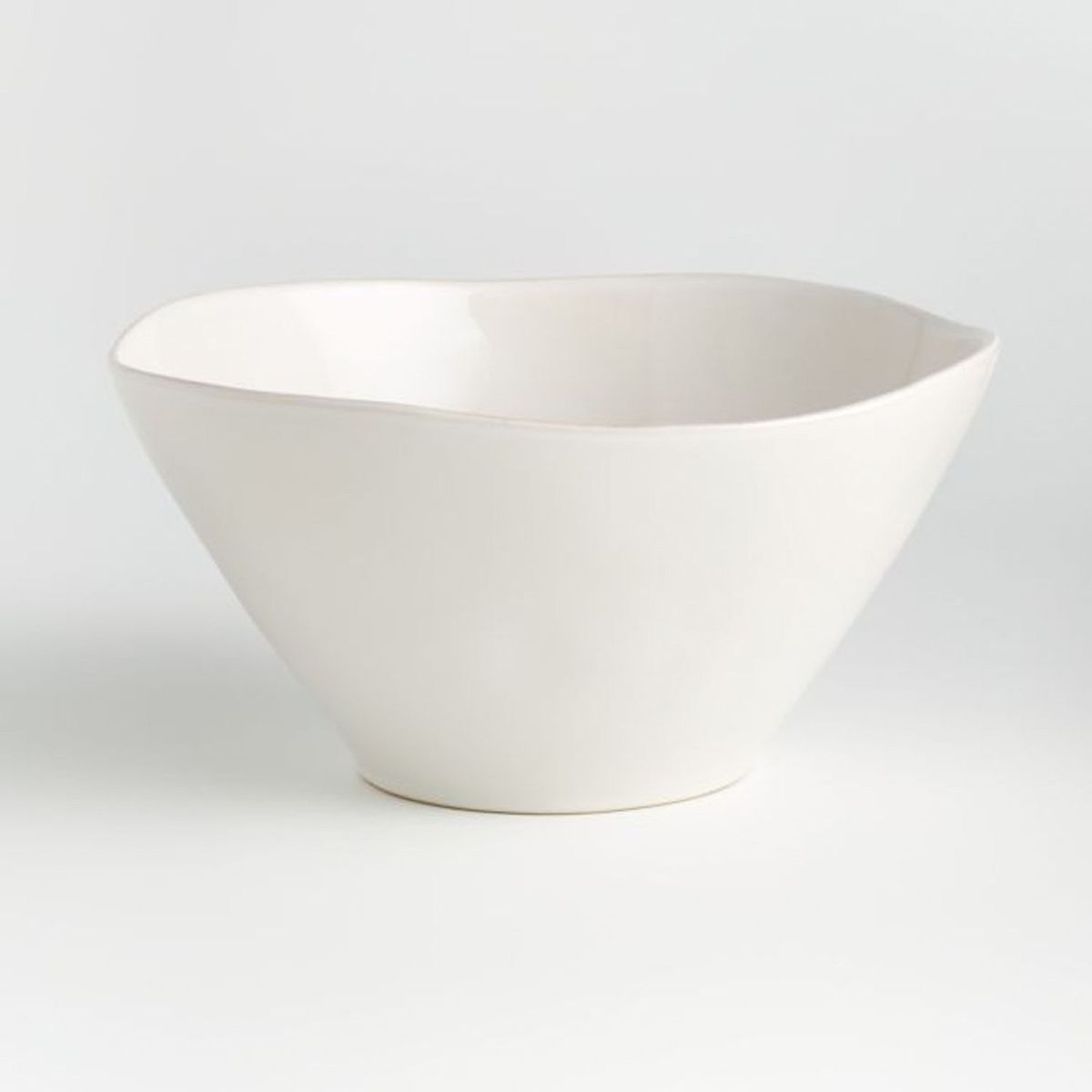CRATE & BARREL - Bowl Grande Para Servir Marin Blanco Crate & Barrel