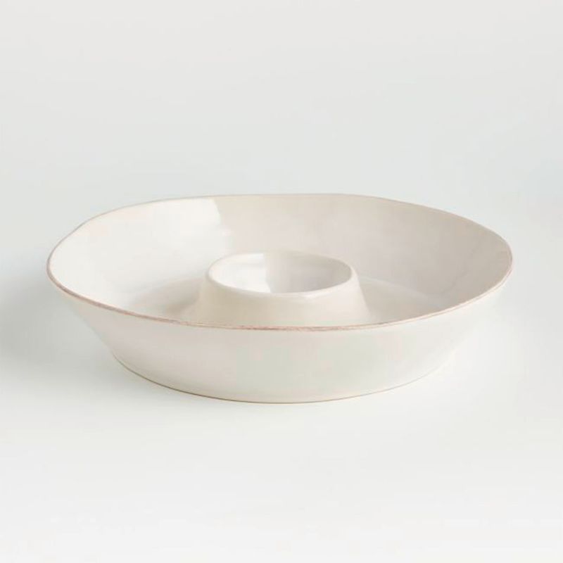 CRATE & BARREL - Plato Chips Y Salsa Marin Crate & Barrel