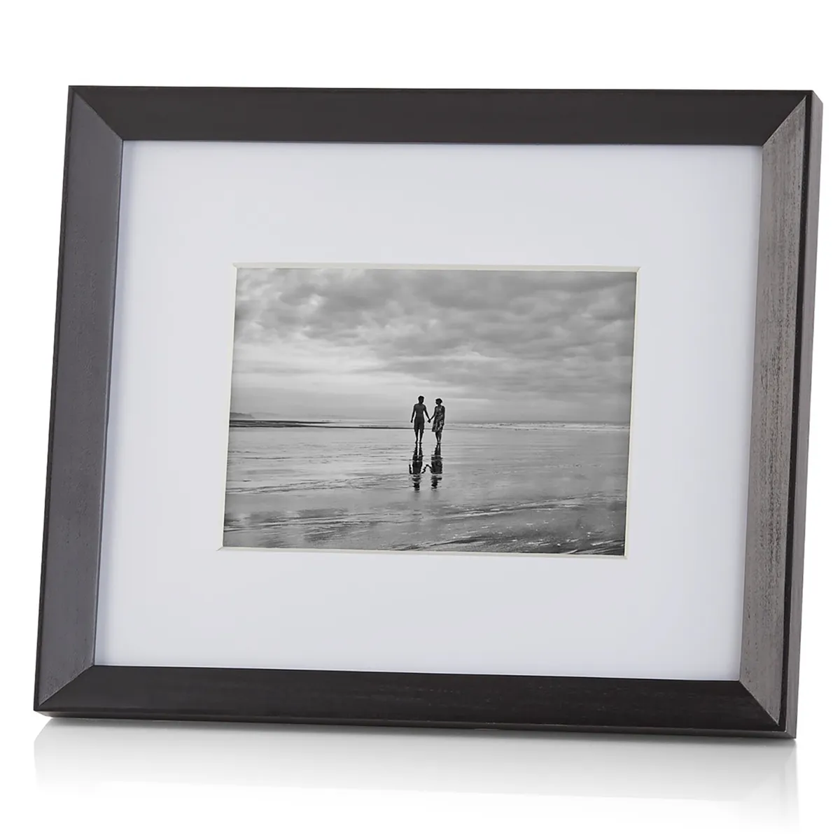 CRATE & BARREL - Marco de Foto Icon Negro Borde Crate&Barrel