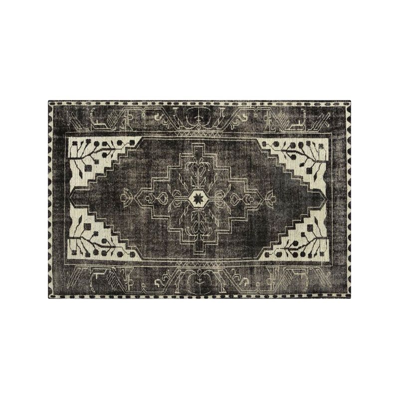 CRATE & BARREL - Alfombra Orient Anice Algodón Crate & Barrel