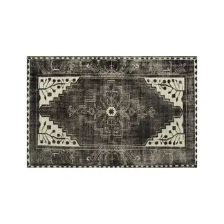 CRATE & BARREL - Alfombra Orient Anice Algodón