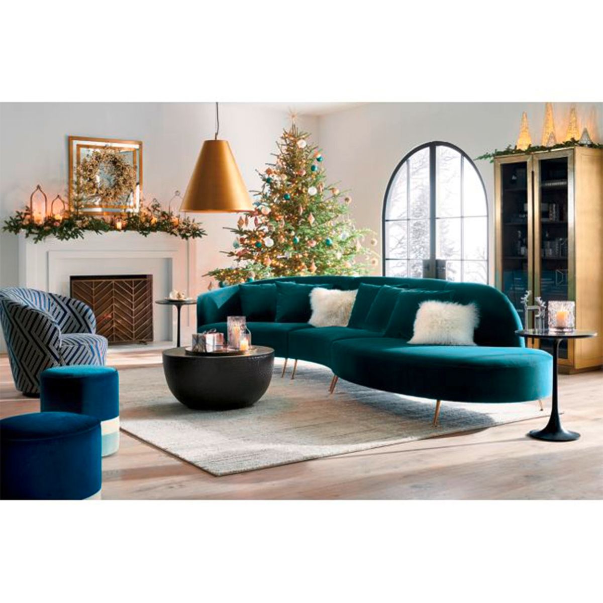 CRATE & BARREL - Mesa de Centro Fernando Crate & Barrel