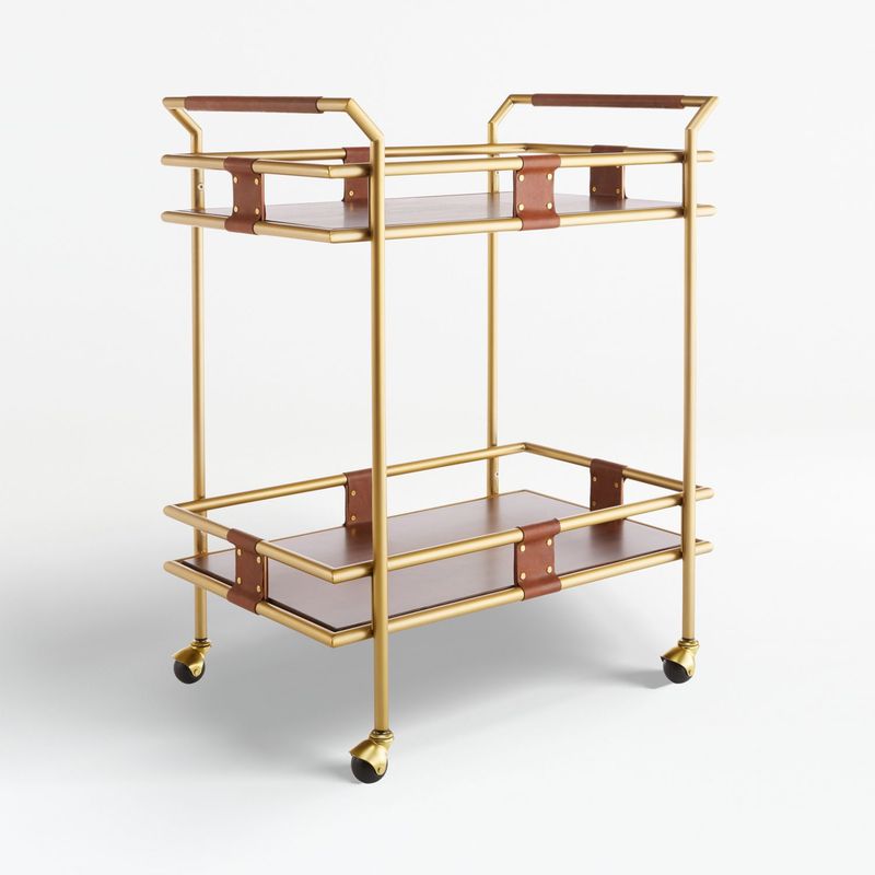 CRATE & BARREL - Bar 2 Niveles Fae Crate & Barrel