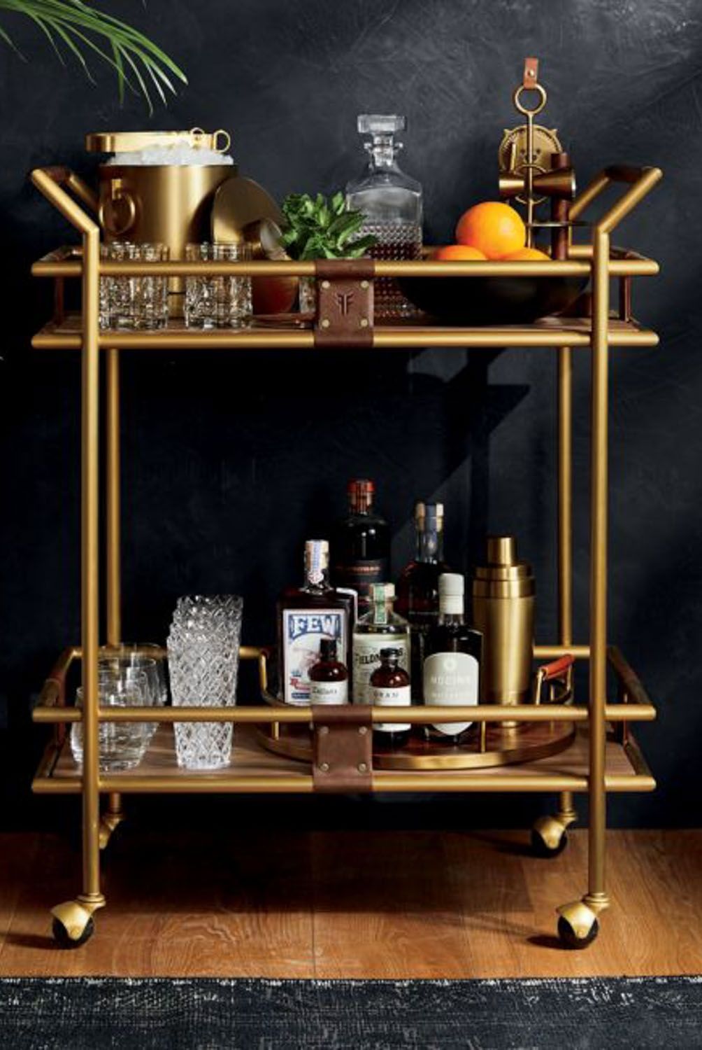 CRATE & BARREL - Bar 2 Niveles Fae Crate & Barrel